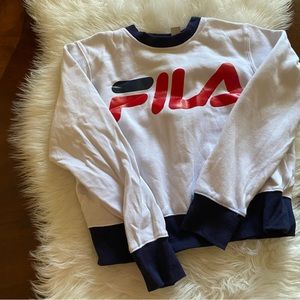 Fila Size Medium Red,White,&Blue Sweater